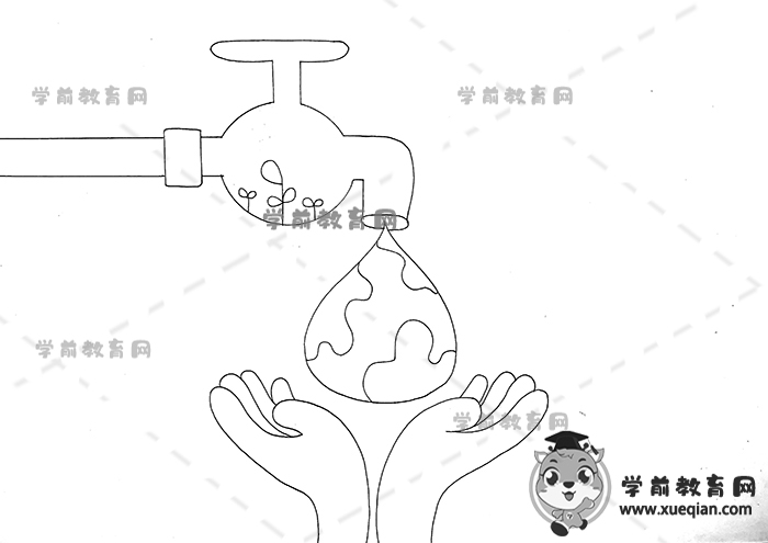 節(jié)約用水手抄報(bào)